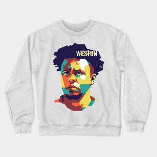 weston mckennie wpap Style Crewneck Sweatshirt